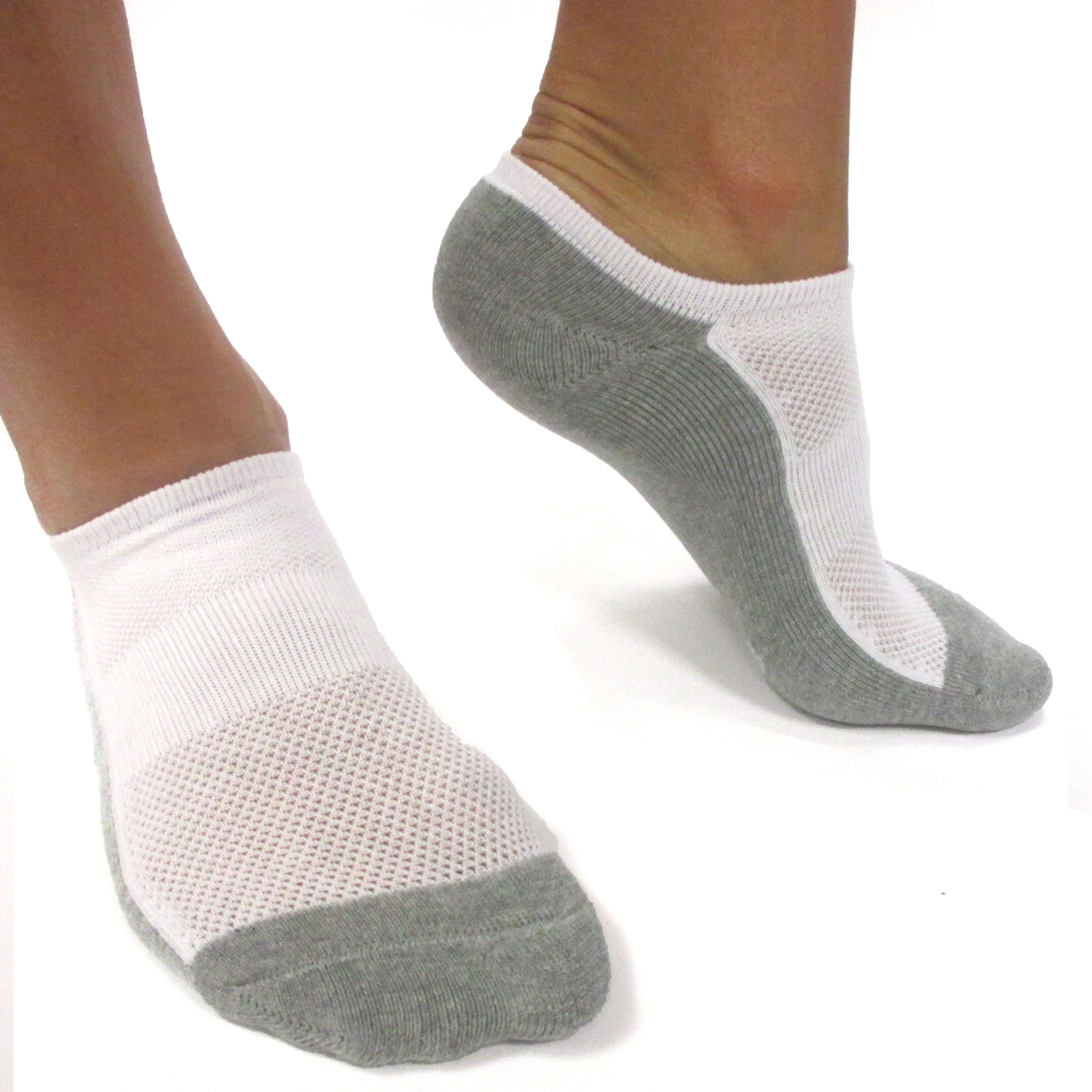 12 Pairs Ankle Athletic Running Socks Low Cut Sports Tab Socks Men Women 10-13