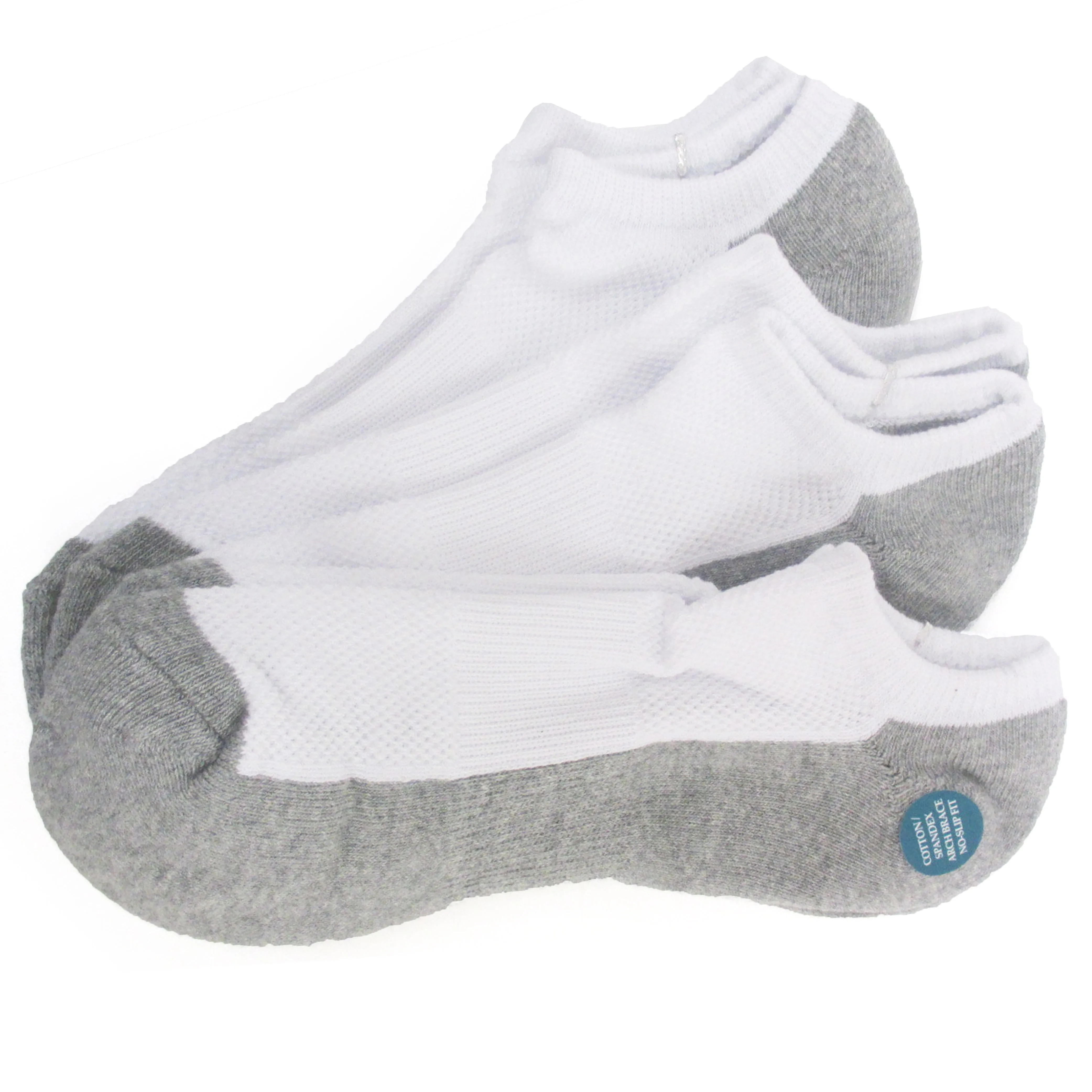 12 Pairs Ankle Athletic Running Socks Low Cut Sports Tab Socks Men Women 10-13