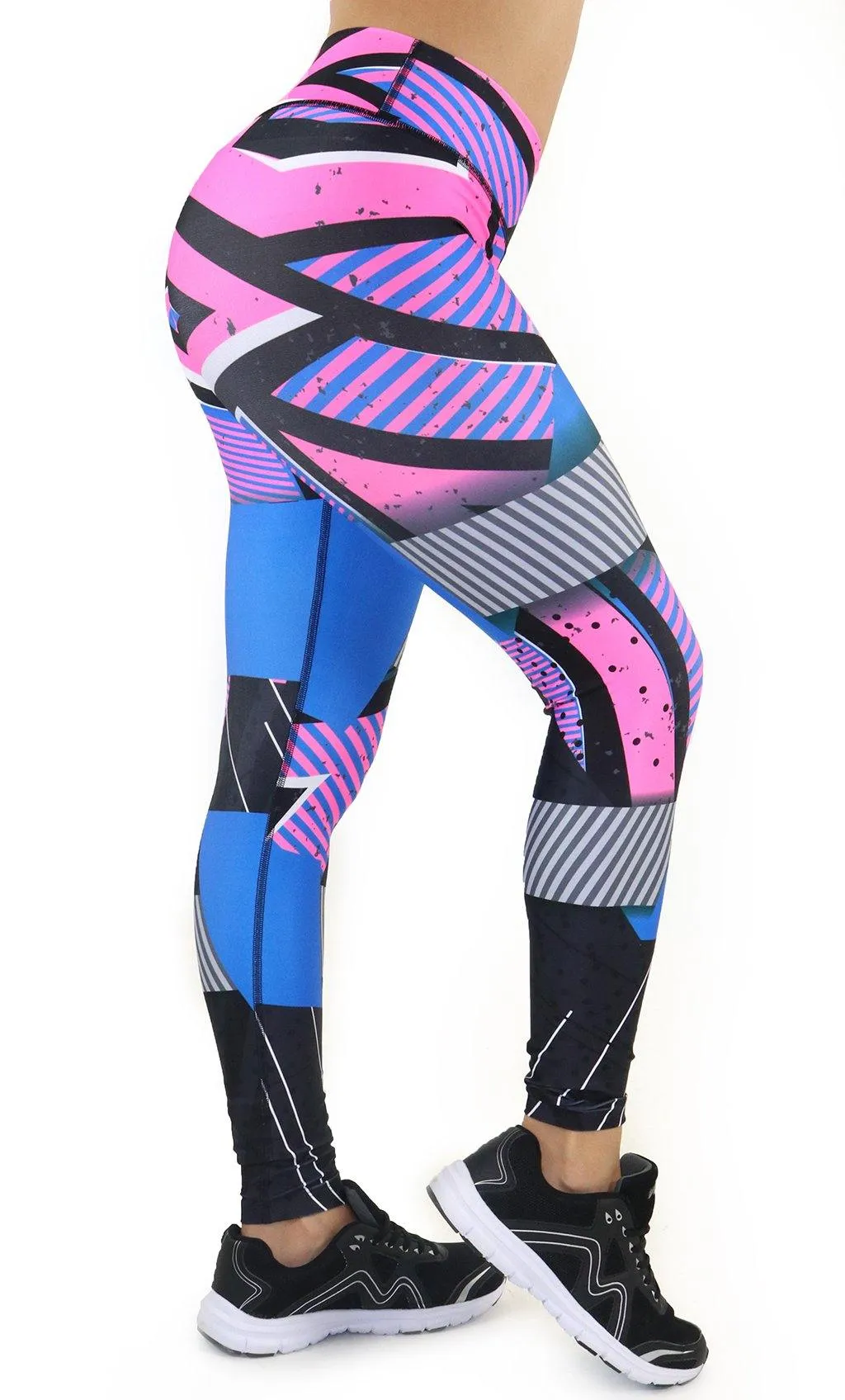 7121 Maripily Women Activewear Print Legging