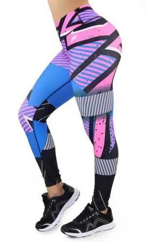 7121 Maripily Women Activewear Print Legging