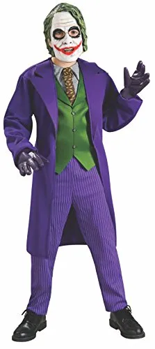 Batman The Dark Knight Deluxe The Joker Costume, Child's Large