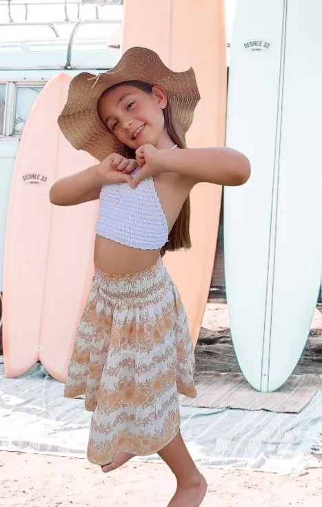 Boho Girls Hat