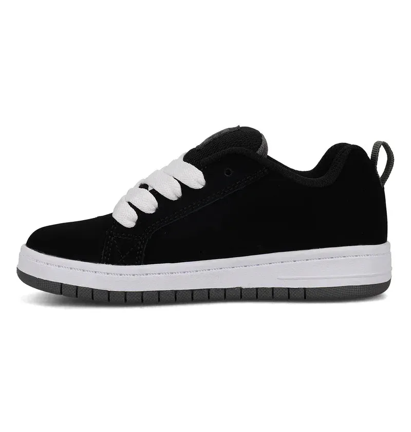 DC Boys Black/Multi Court Graffik Shoe