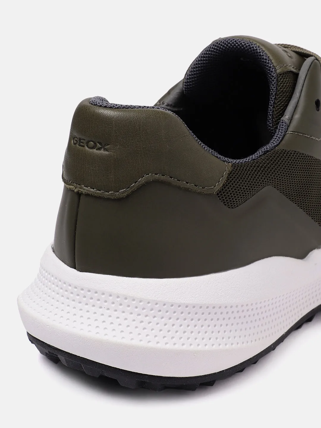 GEOX PG1X Mesh Golf Shoes - Dark Olive