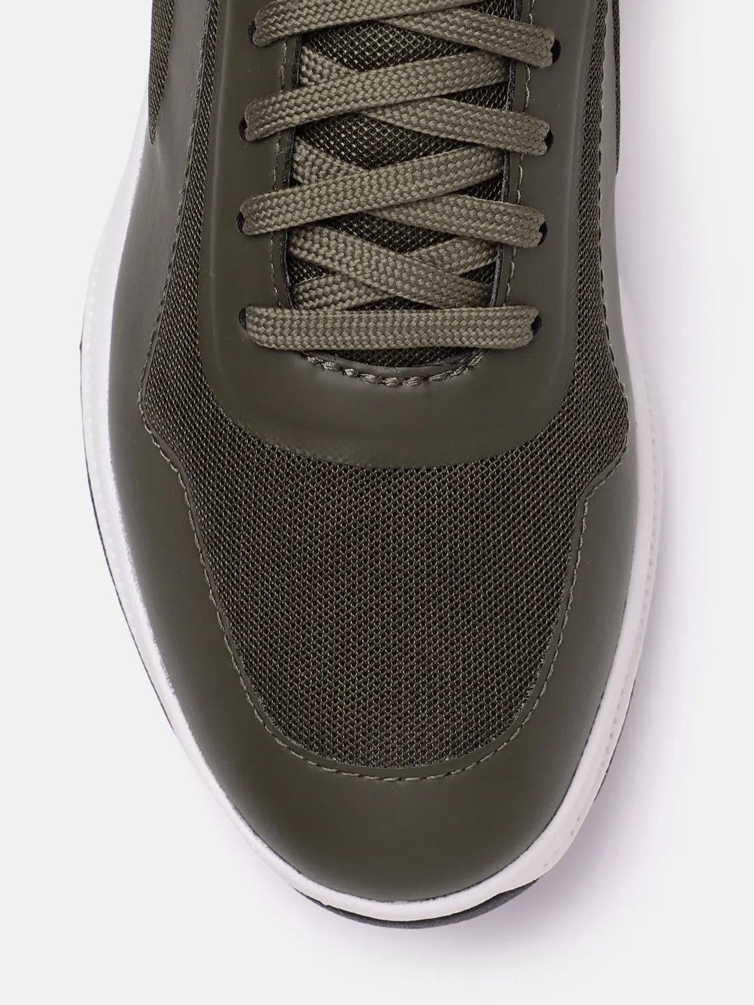 GEOX PG1X Mesh Golf Shoes - Dark Olive