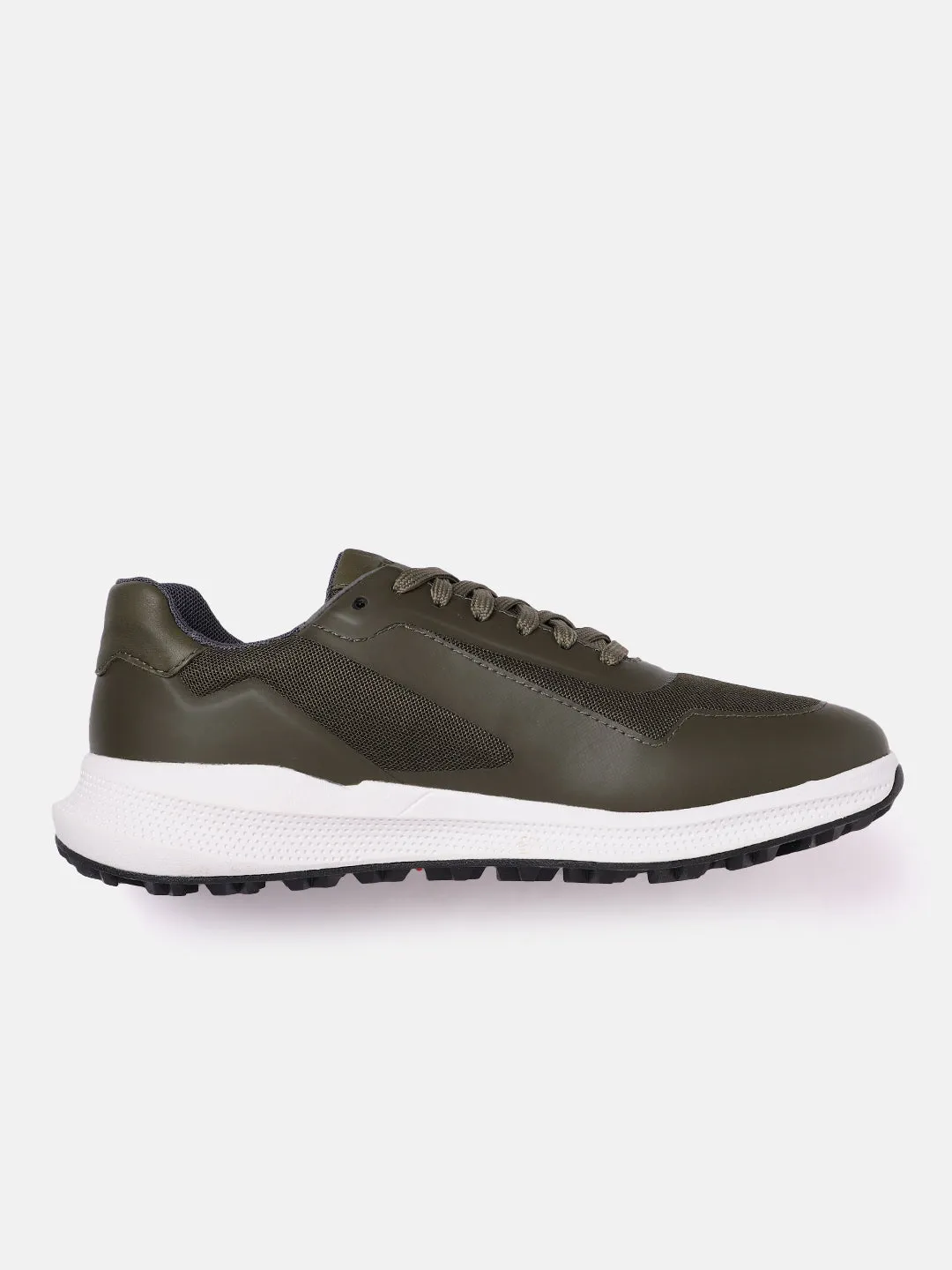 GEOX PG1X Mesh Golf Shoes - Dark Olive