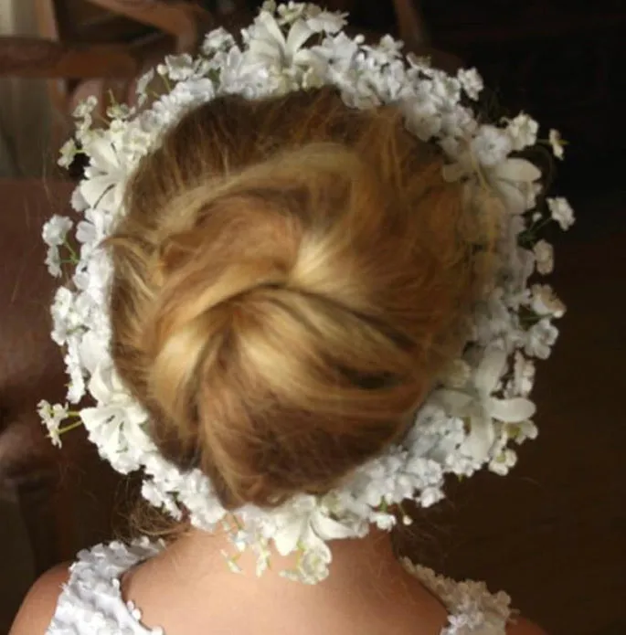 Girls Floral Halo