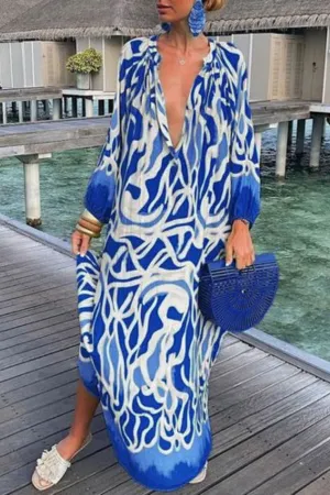 IRIS BOHO LONG MAXI DRESS