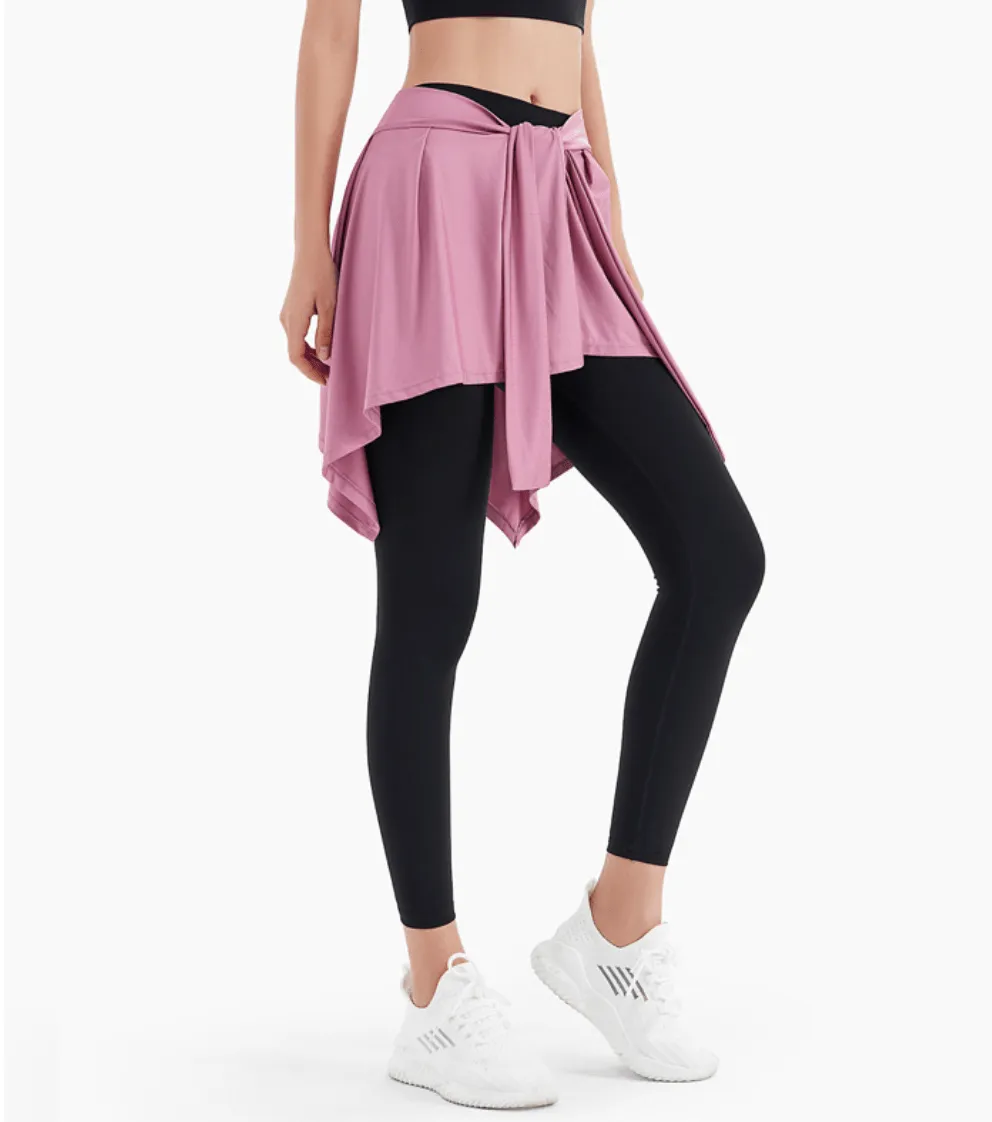 lace-up sport yoga apron