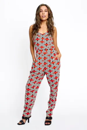 Pompie Jumpsuit - Pompie Coral