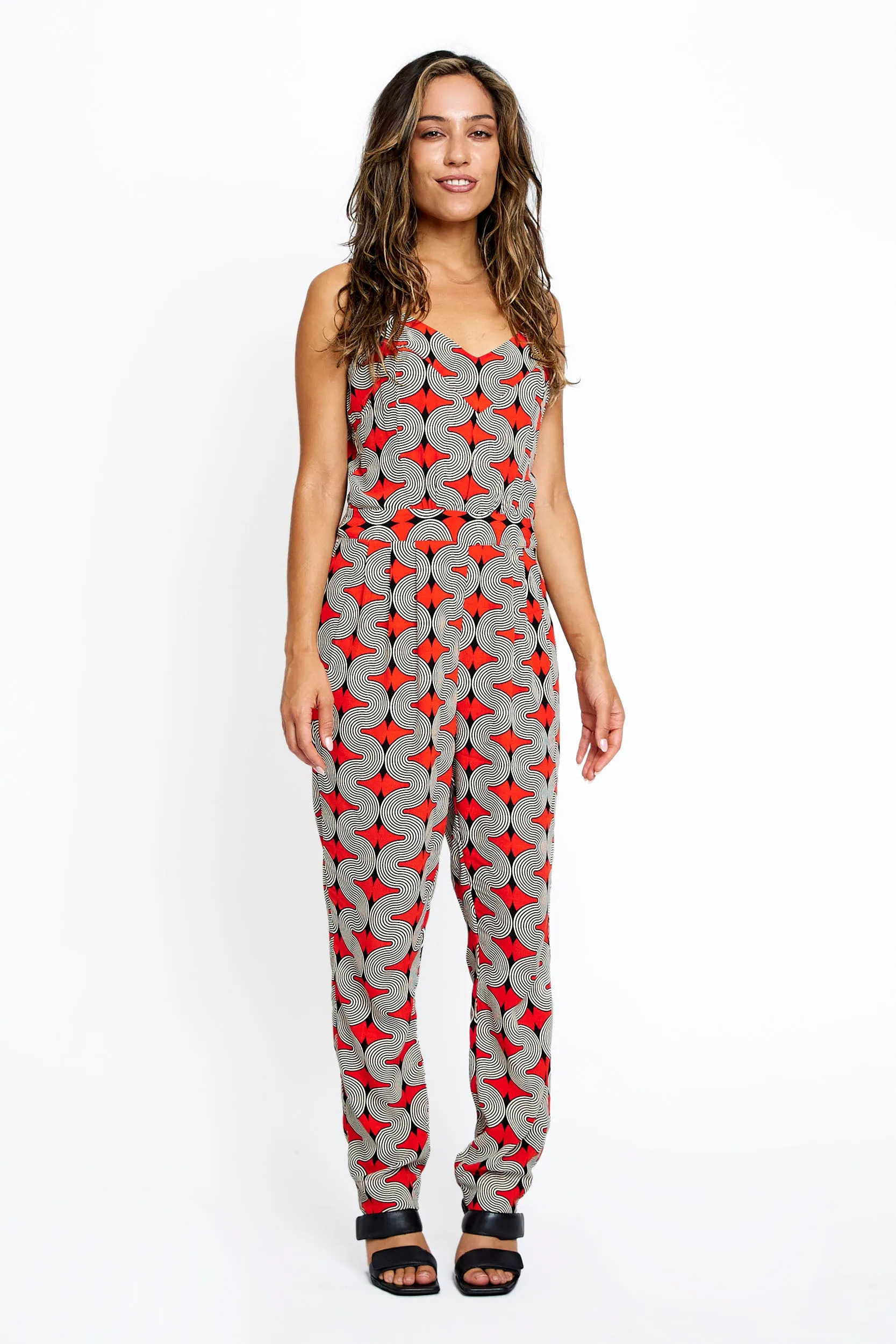 Pompie Jumpsuit - Pompie Coral