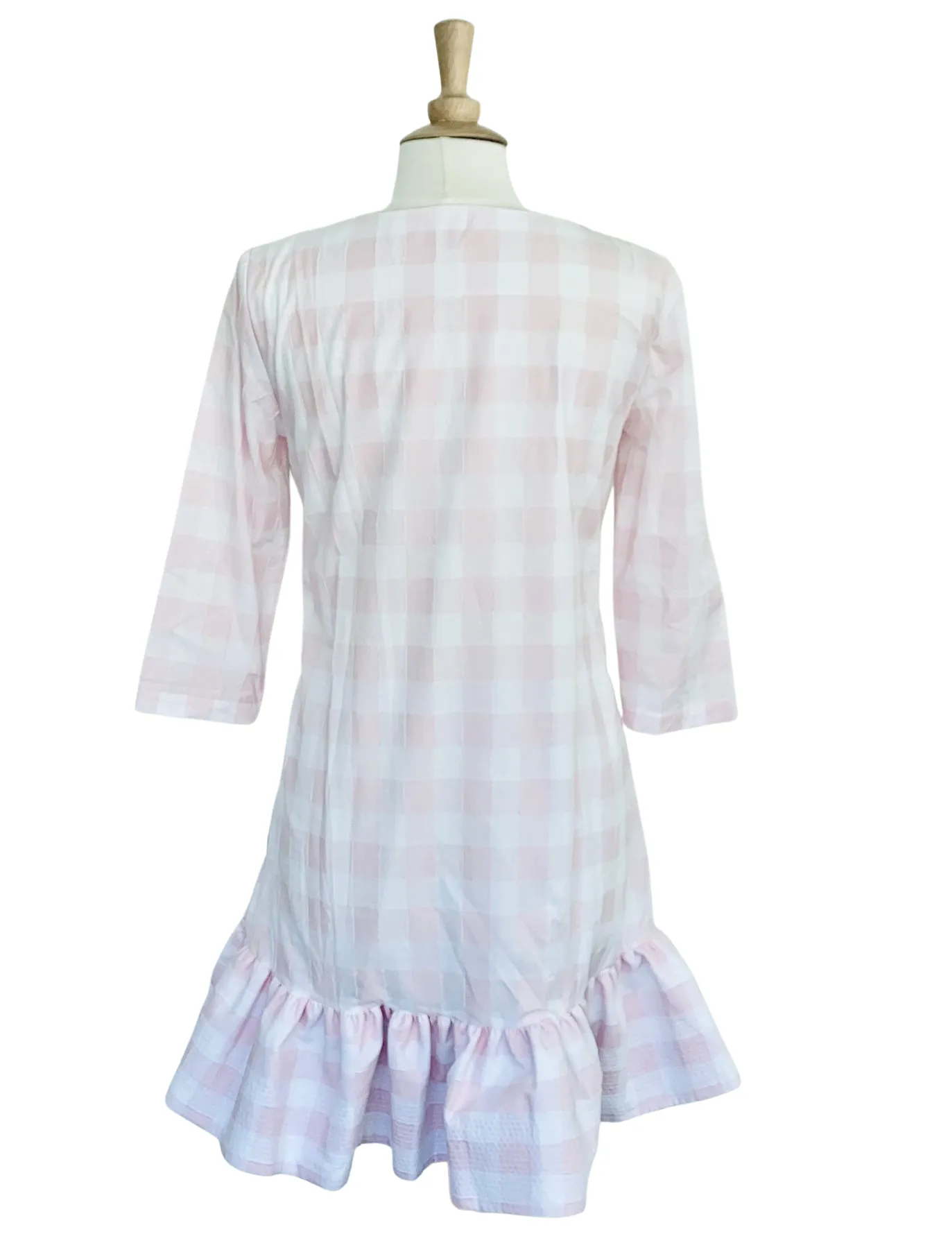 Poppy Dress Pink Gingham