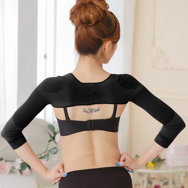 Shapewear Women Arm Shaper Back Shoulder Corrector Slimming Underwear Hot Shapers