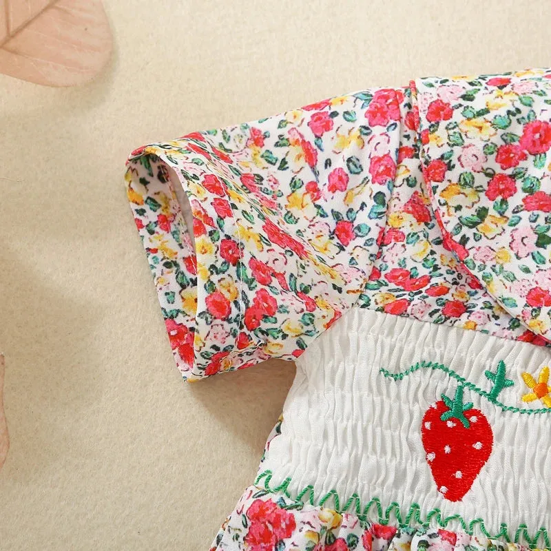 Strawberry Baby Romper