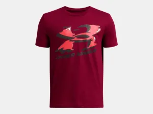 Under Armour Boys Cardinal Branded Novelty SS Tshirt