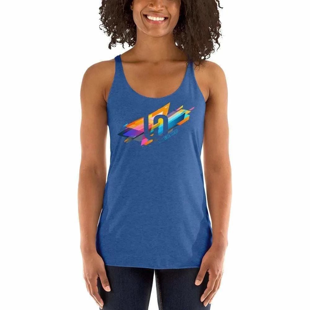 Women's Extreme Lightweight WOD Obsessed Ready For Spring Racerback Tank