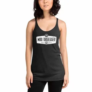 Women's Extreme Lightweight WOD Obsessed Vintage Barbell Racerback Tank