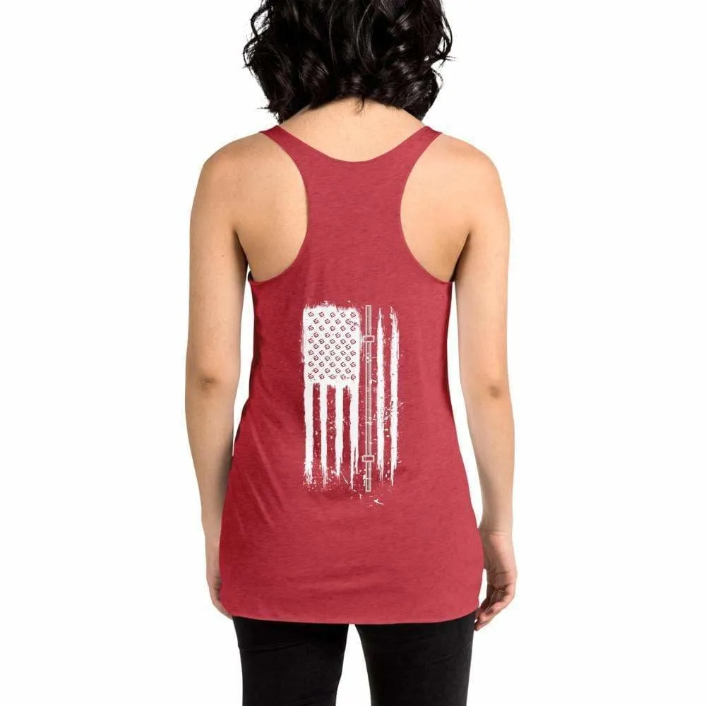 Women's Extreme Lightweight WOD Obsessed Vintage Barbell Racerback Tank