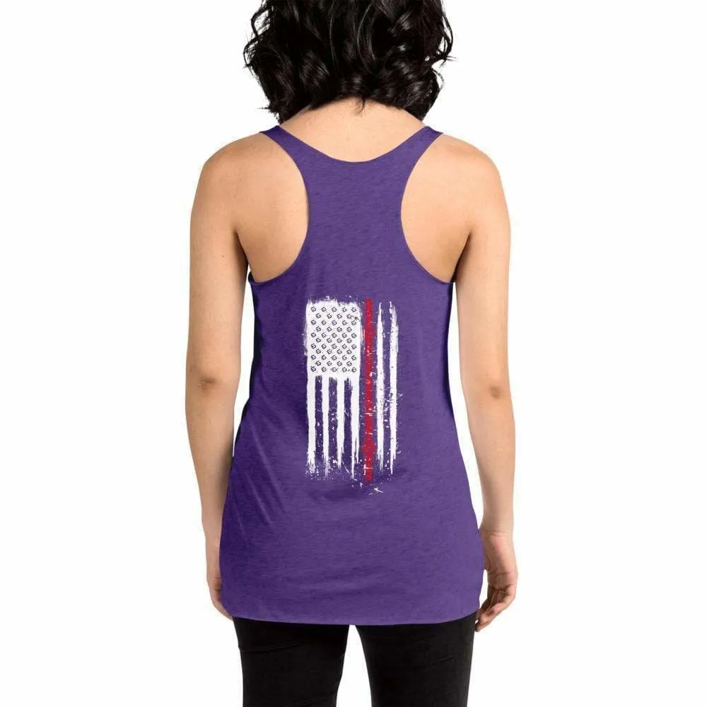 Women's Extreme Lightweight WOD Obsessed Vintage Barbell Racerback Tank