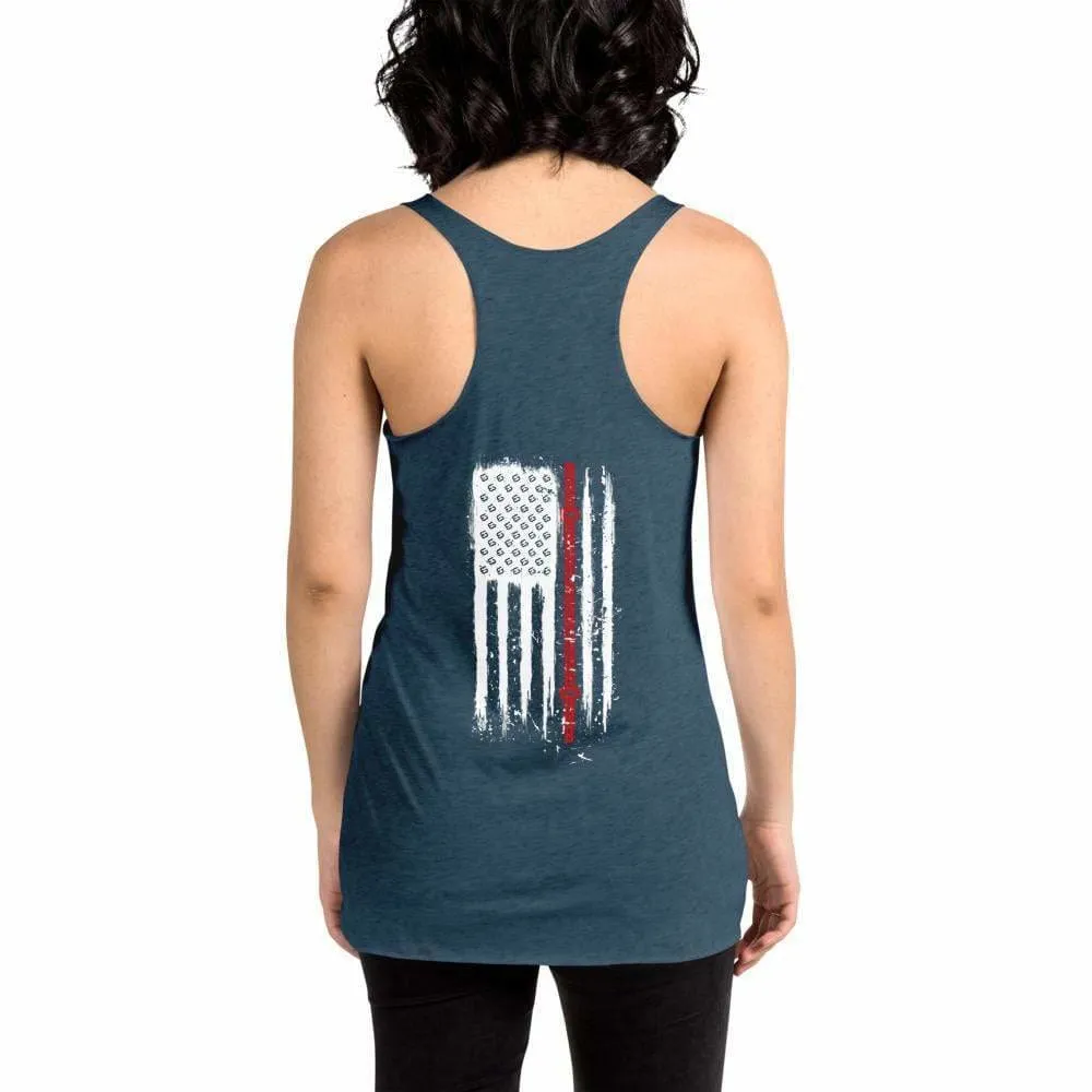 Women's Extreme Lightweight WOD Obsessed Vintage Barbell Racerback Tank