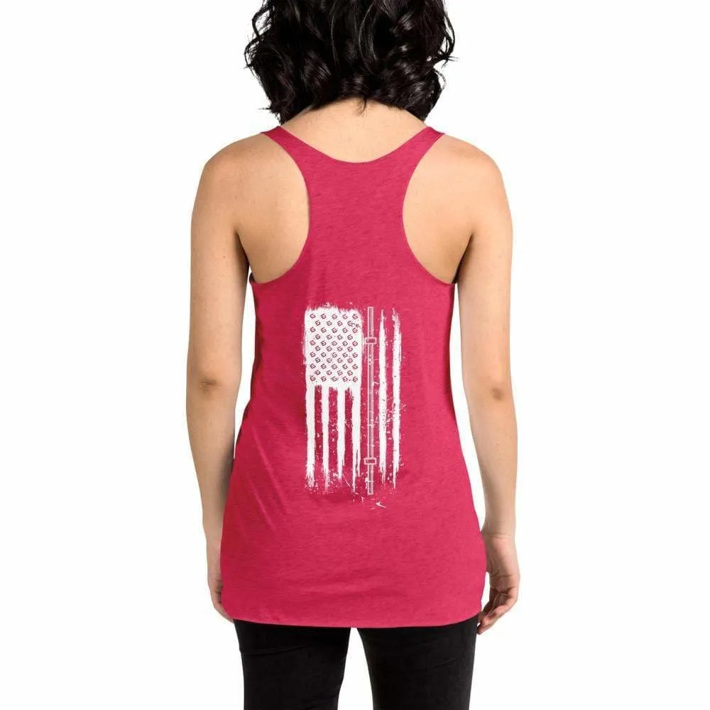 Women's Extreme Lightweight WOD Obsessed Vintage Barbell Racerback Tank